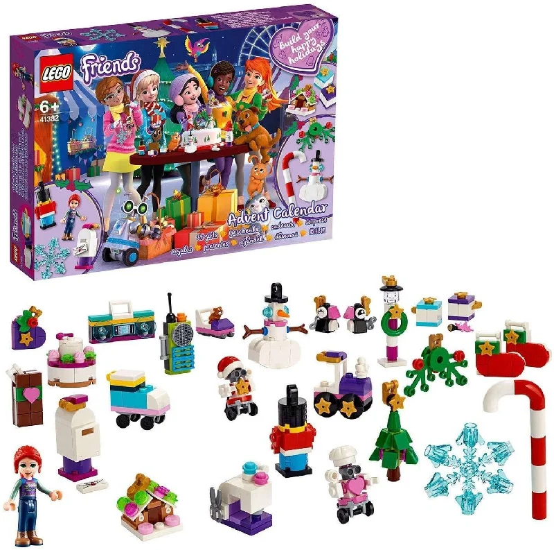 Precisely scaled LEGO miniaturesLEGO 41382 FRIENDS Advent Calendar