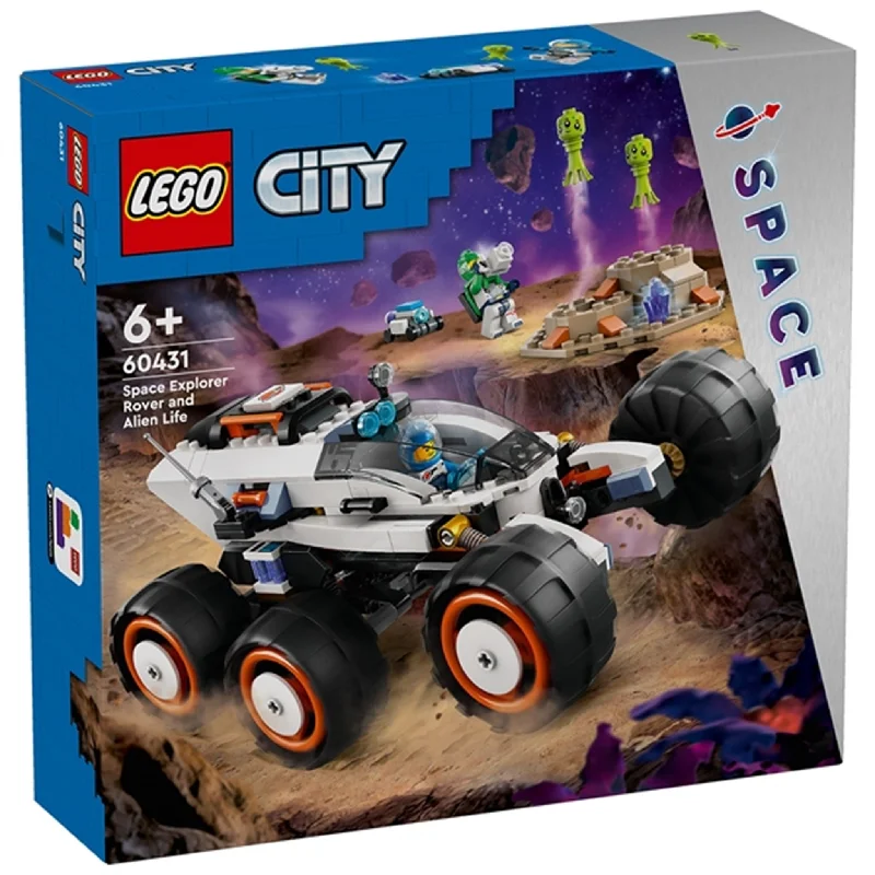 Fun-filled LEGO adventuresLEGO® City Rumkøretøj og Fremmed Livsform