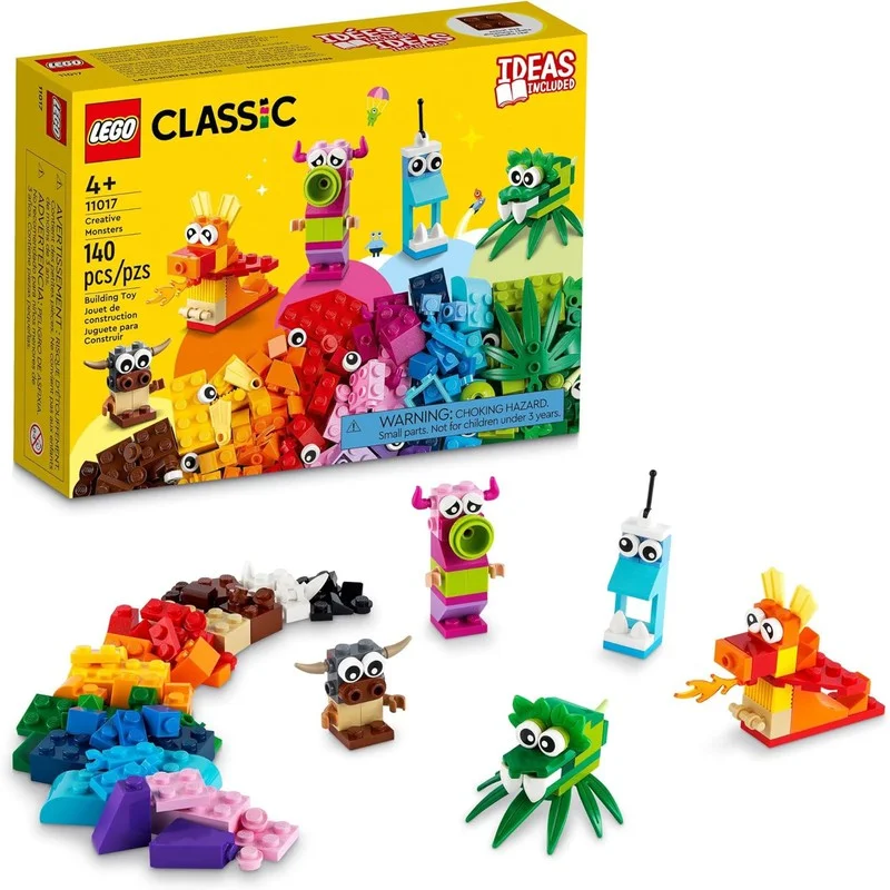 Reflecting popular cultures LEGO themesLEGO Creative Monster Construction Blocks Set (11017) - TM