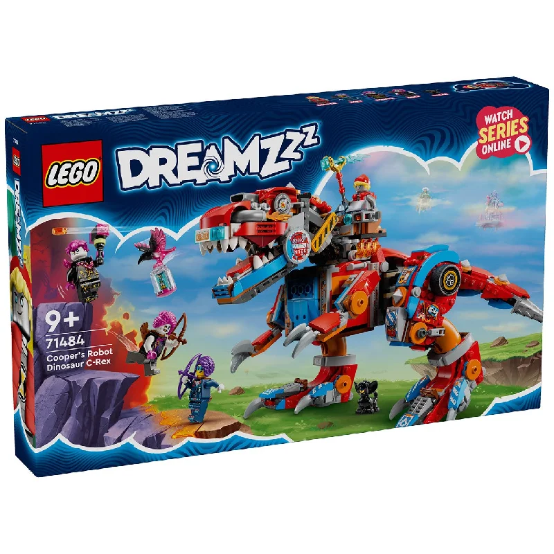 Promoting emotional regulation LEGOLEGO® DREAMZzz™Coopers robotdinosaur C-Rex