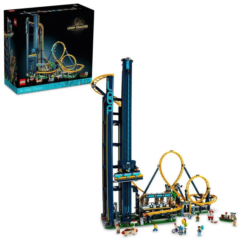 Promoting language development LEGOLEGO Loop Coaster 10303 Building Kit (3,756 Pieces) -  (COD Not Available)