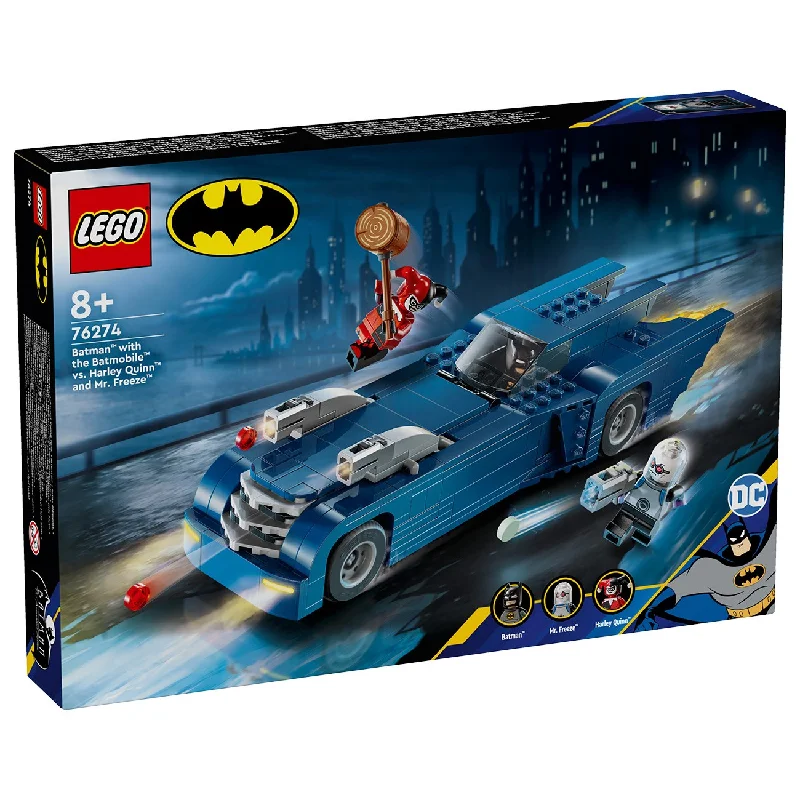 Offering educational value LEGOLEGO® Marvel Batman™ og Batmobile™ mod Harley Quinn™ og Mr. Freeze™