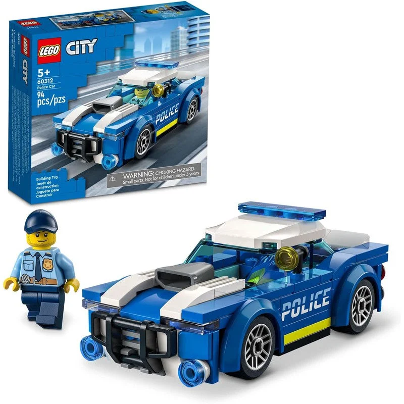 Promoting critical thinking LEGO challengesLEGO City Police Car Construction Blocks Set (60312) - TM