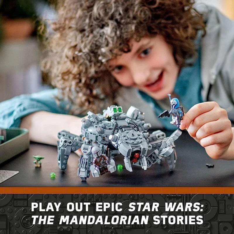 Seamlessly fitting LEGO connectionsLEGO Star Wars Spider Tank 75361, Building Toy (526 Pieces) - Price missing