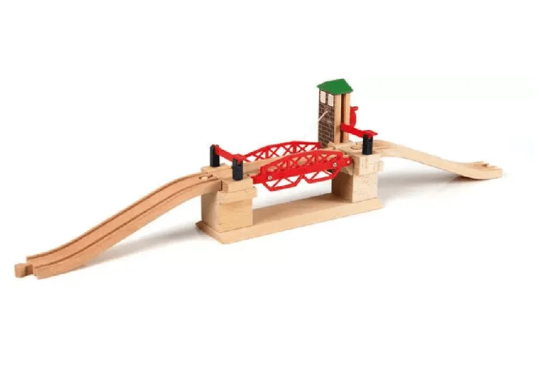 thoughtfully crafted and safe wooden toys                   Brio Lifting Bridge