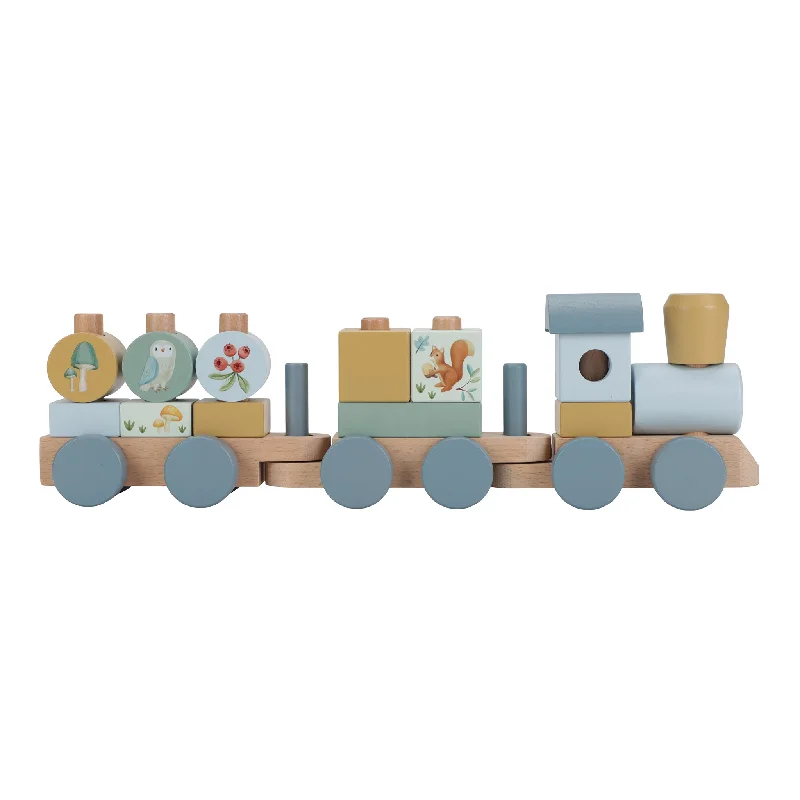 beautiful and detailed wooden toys that inspire creativity Little Dutch Stacking Train - Forest Friends beautiful and detailed wooden toys that inspire creativity Little Dutch Stacking Train - Forest Friends