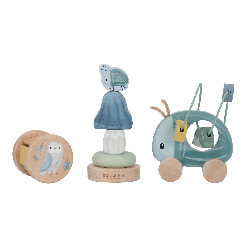 durable wooden toys                  Little Dutch Wooden Toys Gift Set - Forest Friends