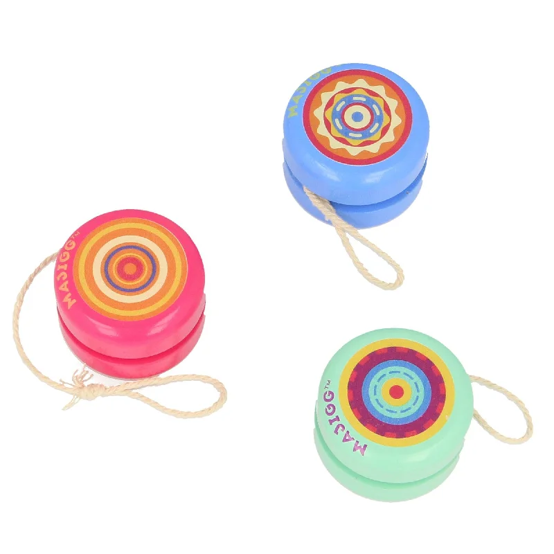 eco-friendly and sustainable wooden toys that promote environmental awareness                   MAJIGG Wooden Yo-Yo FSC Certified