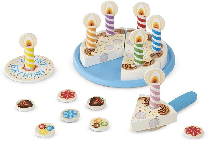 timeless wooden toys                   Melissa & Doug 10511 Wooden Birthday Cake
