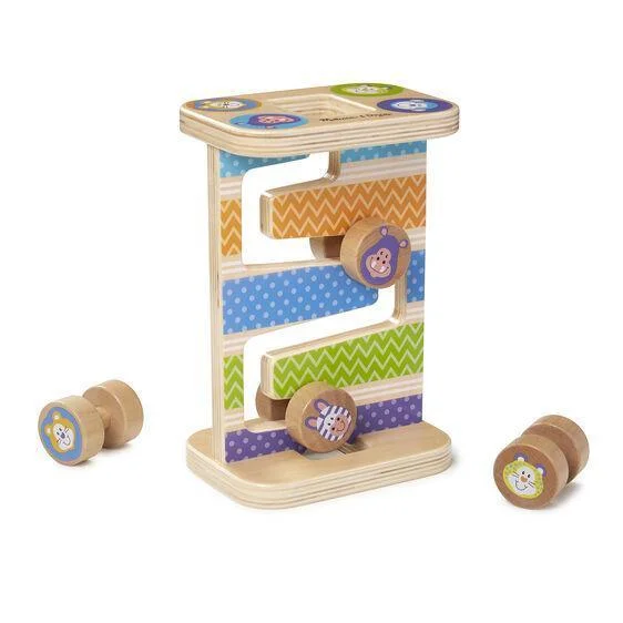 educational wooden toys                   Melissa & Doug 40125 First Play Wooden Safari Zig-Zag Tower