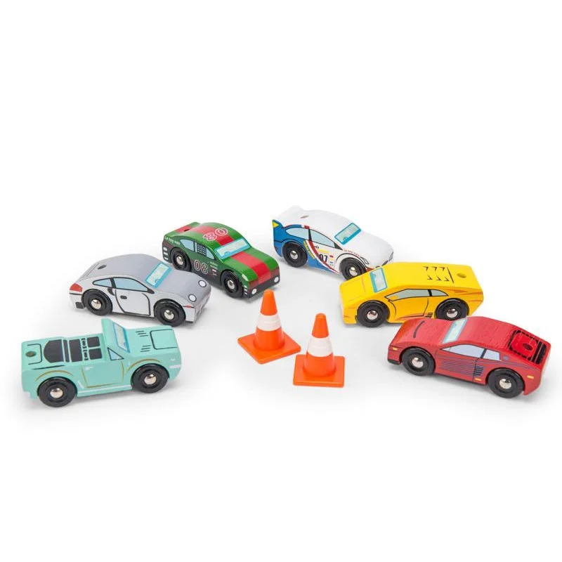 naturally finished and non-toxic wooden toys                   Monte Carlo Sports Car Set