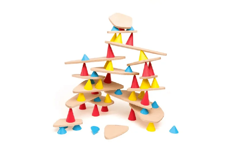 non-toxic wooden toys                   OPPI PIKS - BIG KIT - 64 Piece Set