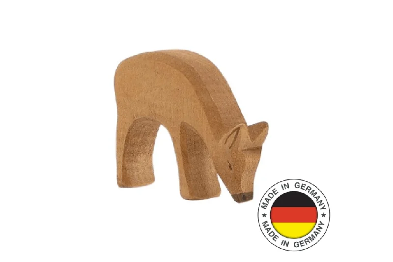 eco-conscious wooden toys that promote sustainability                   Ostheimer Red Deer (eating)