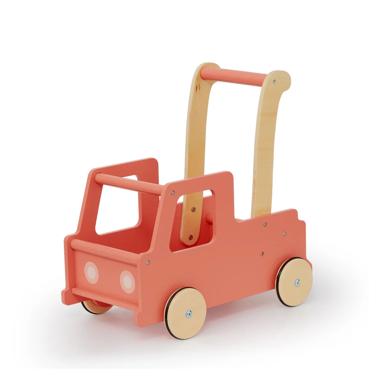 colorful wooden toys for toddlers             Push Truck VARIOUS COLOURS