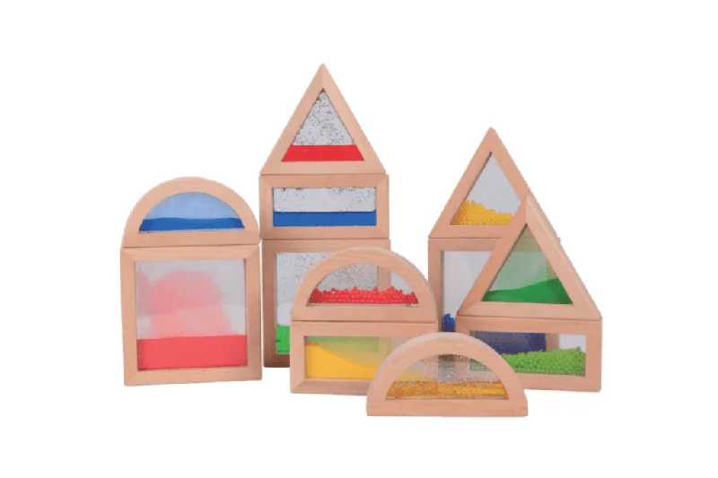 enchanting wooden toys that create lasting memories                   Sensory Blocks (Set of 12)