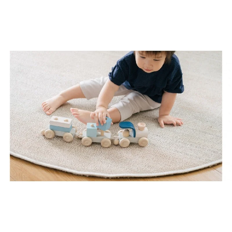 robust and durable wooden toys that withstand the test of time                   Stacking Train Trio