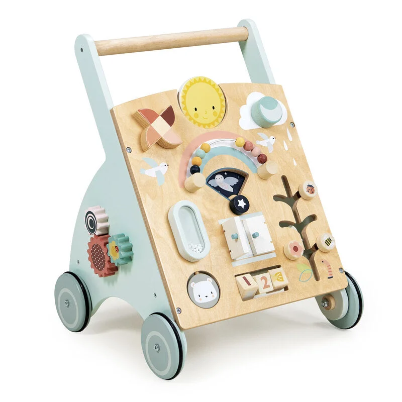 robust and durable wooden toys that are built to last                   Sunshine Baby Activity Walker