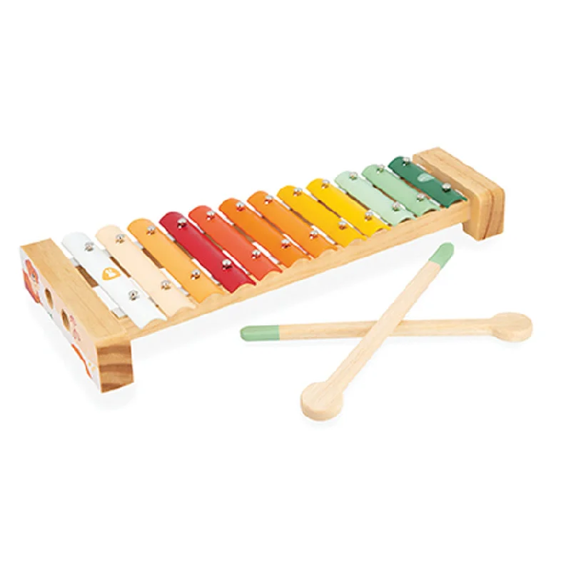 safe wooden toys for babies              Sunshine Metal Xylo