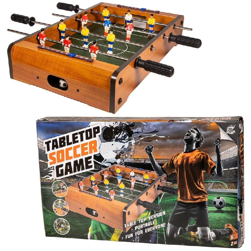 enchanting wooden toys for children                   Tabletop Wooden Soccer Game