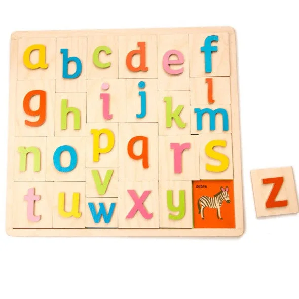 safe wooden toys for babies              Tender Leaf Toys Alphabet Pictures
