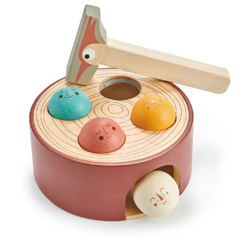 enchanted wooden toys                   Tender Leaf Toys Woodpecker Hammer Game