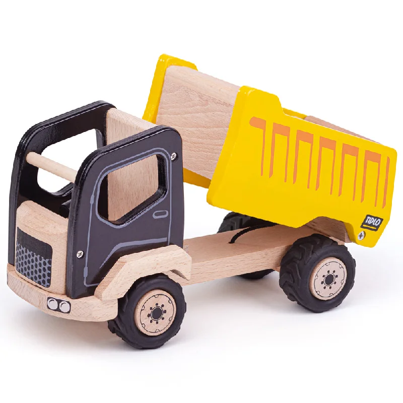 enchanting and whimsical wooden toys that captivate attention                   Tidlo Tipper Truck