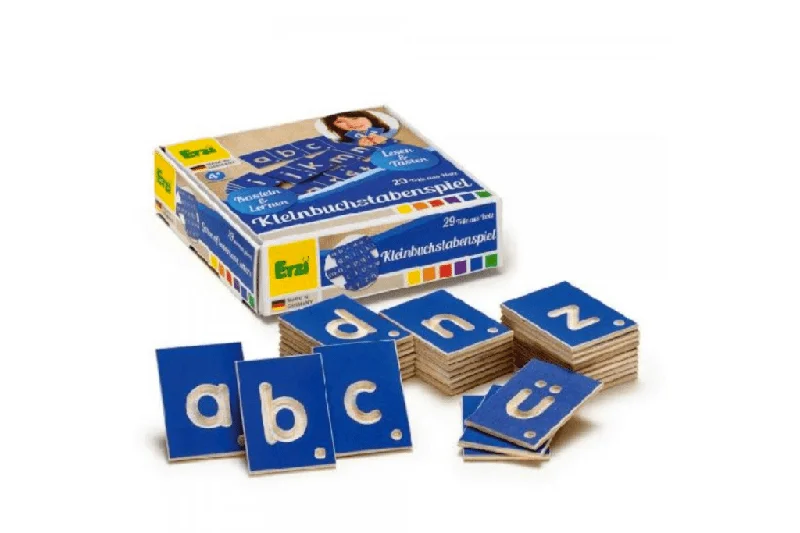 eco-friendly wooden toys made from sustainable materials                   Tracing Letter Boards - Lowercase
