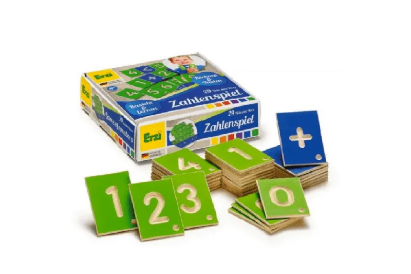 sturdy wooden toys                  Tracing Number Boards
