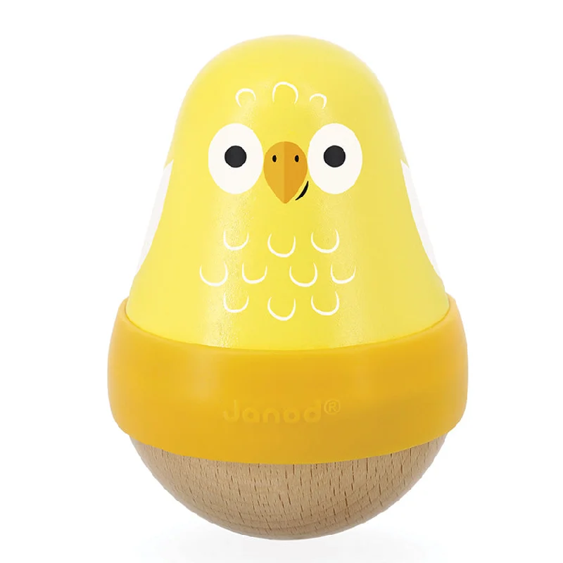 charming wooden toys                   Tropik Bird Roly Poly
