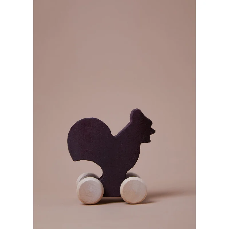 imaginative wooden toys                  Vehicle Black Hen
