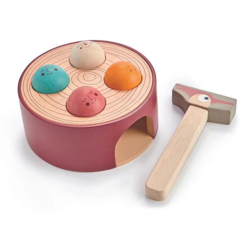 handcrafted wooden toys                  Woodpecker Game
