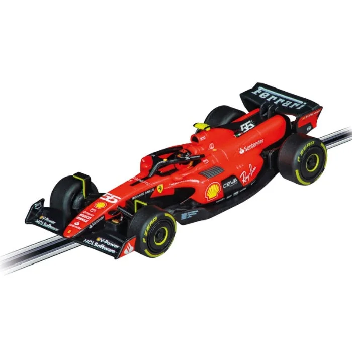 High-quality materials toys 1/43 Ferrari SF-23 - Carlos Sainz - Go!!! Slot Cars