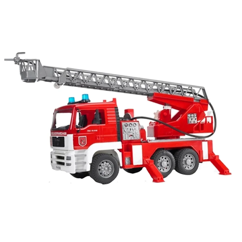 Durable toysBruder MAN TGA Fire Engine with Ladder Water Pump Loud&Sound