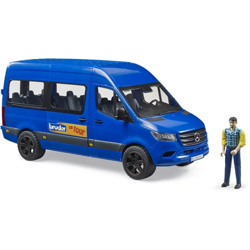 Enthusiastic toysBruder MB Sprinter Transfer with Driver