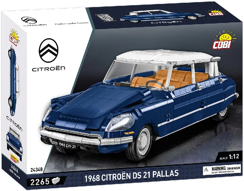 High-quality toy cars Cobi 2265pcs CARS 1968 Citroen DS 21 Pallas