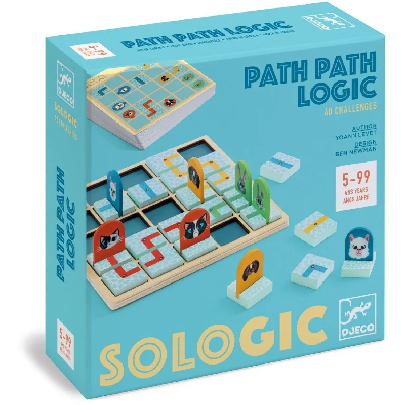 Time-consuming puzzles Djeco Sologic Spil - Path Path Logic
