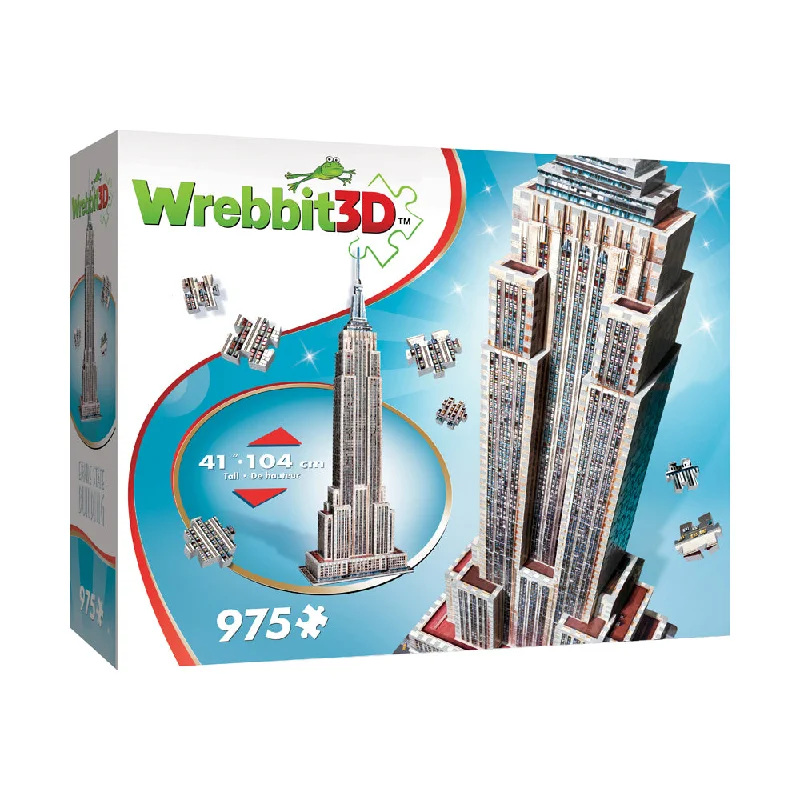 Logical puzzles Wrebbit Empire State Building 3D Puzzle - 975 pc