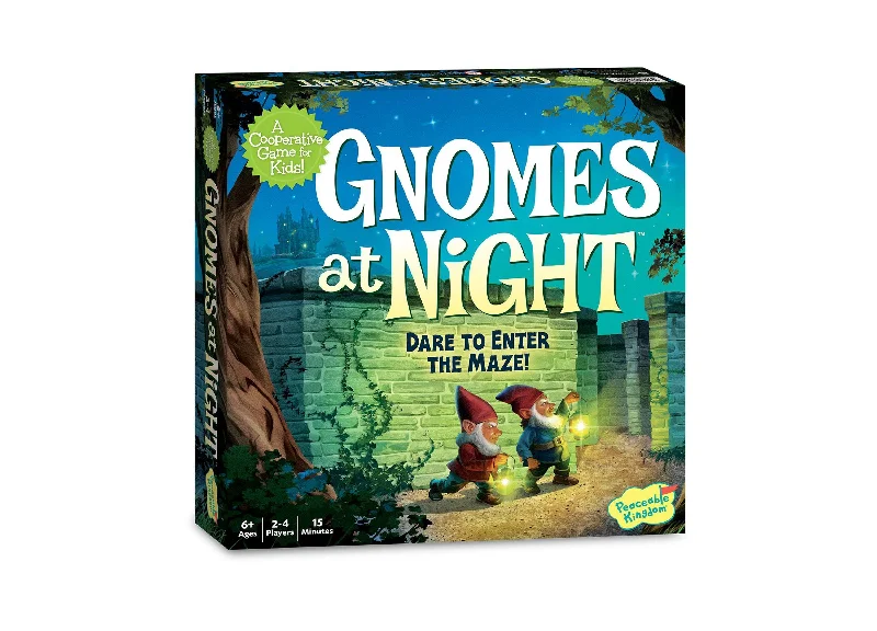 Interactive games Gnomes at Night Cooperative Maze Board Game