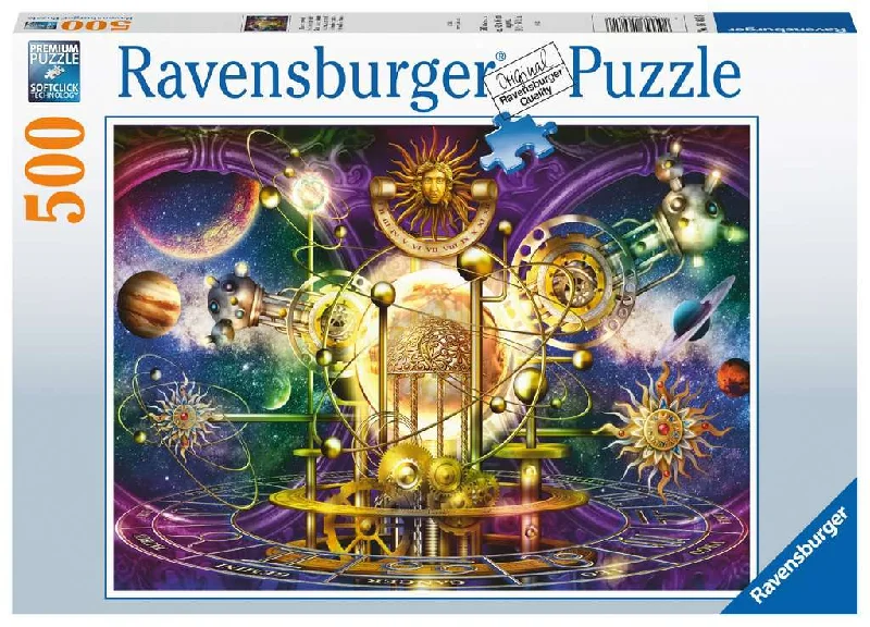 Casual games Golden Solar System 500 Piece Puzzle