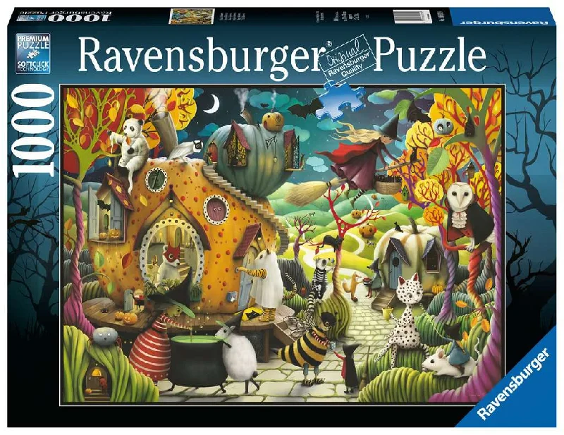 Multi-level puzzles Happy Halloween 1000 Piece Puzzle