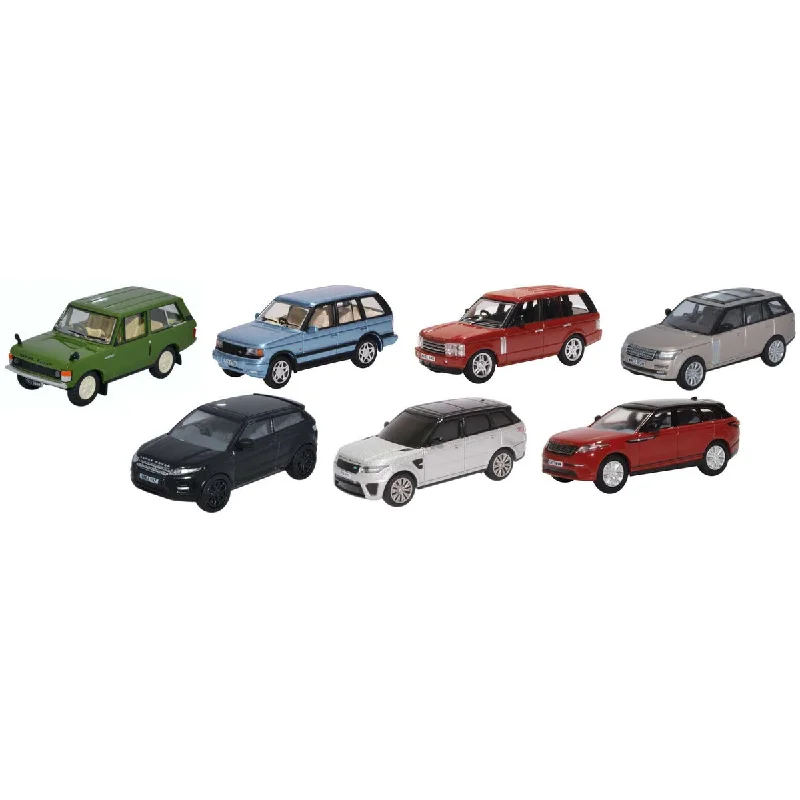 Fun toy cars7 Piece Range Rover Evolution Set