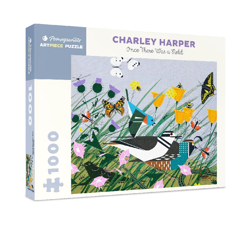 Educational games Once There Was A Field 1000 Piece Charley Harper Puzzle