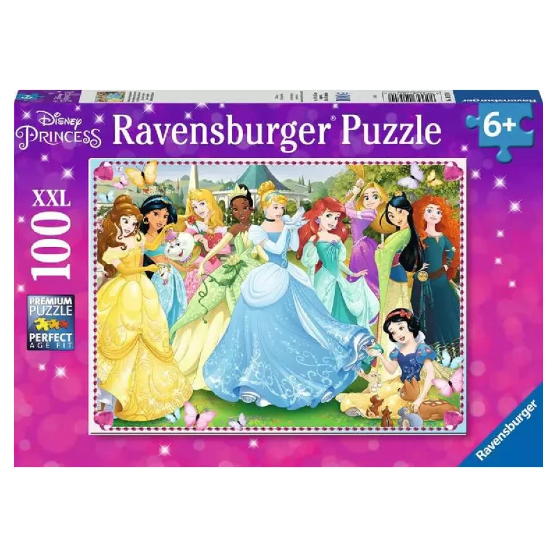 Time-consuming puzzles Ravensburger Disney Princess 100 Piece XXL Jigsaw Puzzle