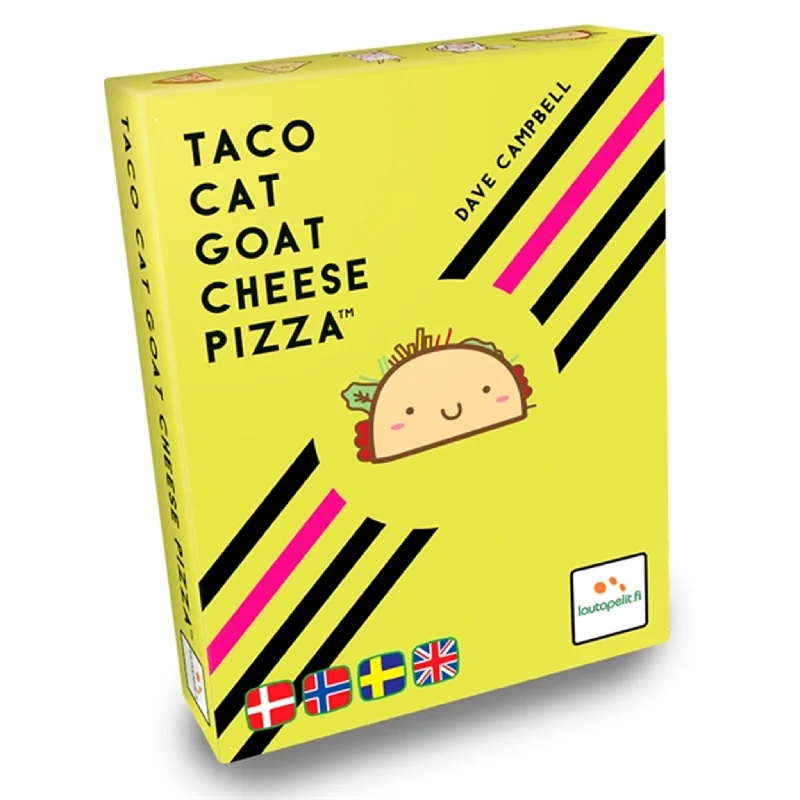 Time-consuming puzzles Spilbræt.dk Taco Cat Goat Cheese Pizza