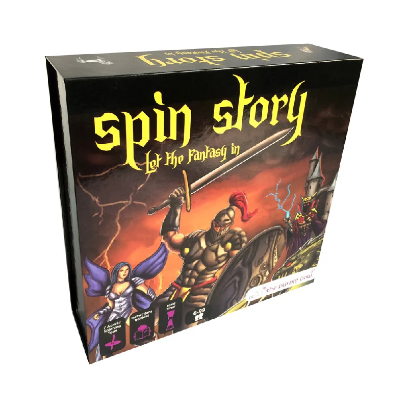 Relaxing games Spin Story Magical Storytelling Board Game