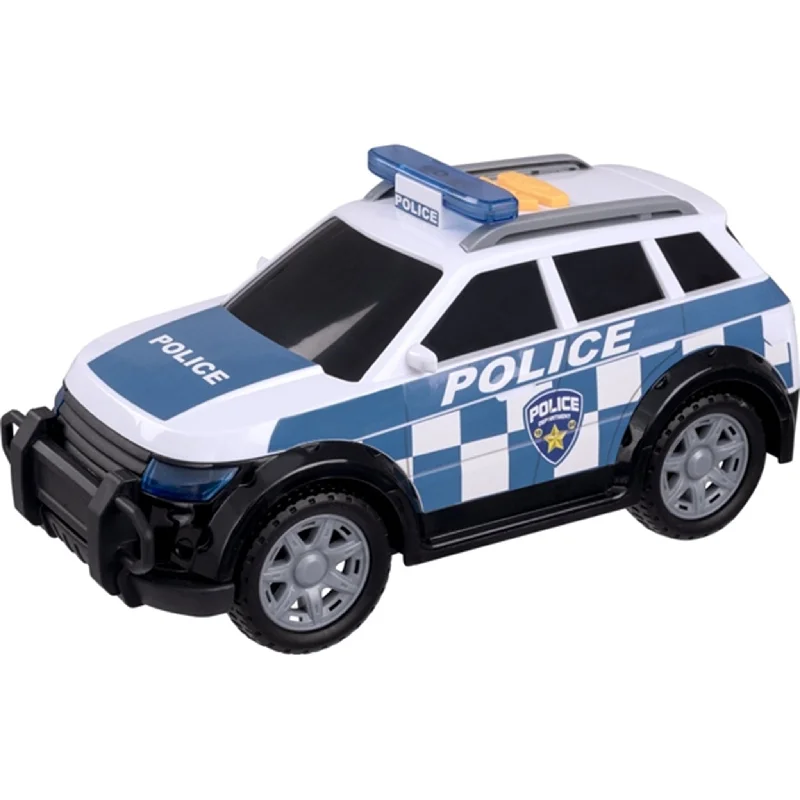Fun toy carsTeamsterz Mighty Moverz Police 4 x 4 White