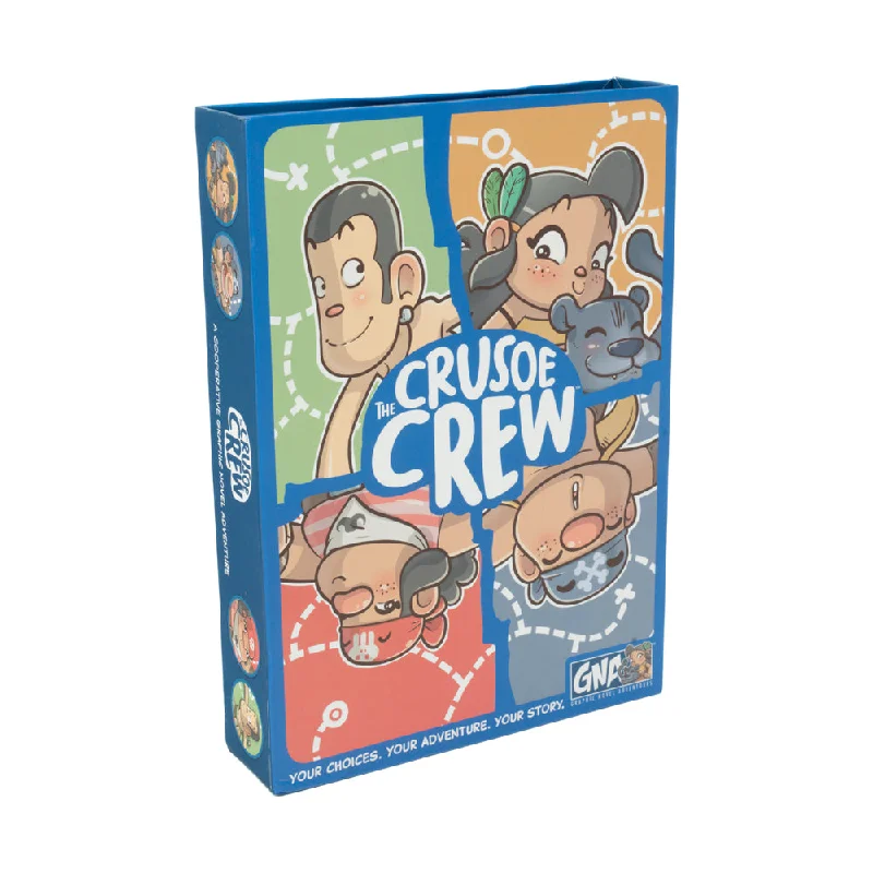 Entertaining games The Crusoe Crew 4-Player Graphic Novel Adventure Set